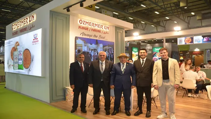 GAZİANTEP TİCARET BORSASI BAŞKANI MEHMET AKINCI `DAN WORLDFOOD İSTANBUL FUARIN’DA ÖZMERMER UN `A ZİYARET