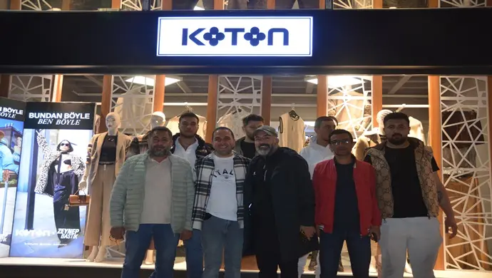 Mehmet Ali Şahin`den Koton Birecik Bayisi Yönetim Kurulu Başkanı İbrahim Halil Karakan`a Ziyaret