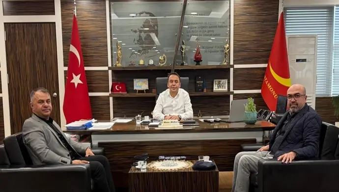 Bekir Ayaz Kastamonu Belediye Başkanı Hasan Baltacı’yı Ziyaret Etti