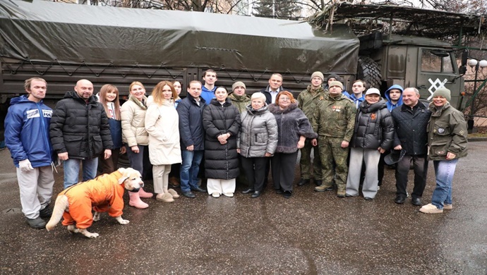 Дроны, медоборудование, печки-буржуйки, детекторы дронов и новогодние подарки: «Единая Россия» направила новые партии помощи на фронт