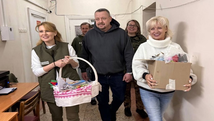 «Единая Россия» в День защитника Отечества поздравила бойцов, проходящих лечение в госпиталях