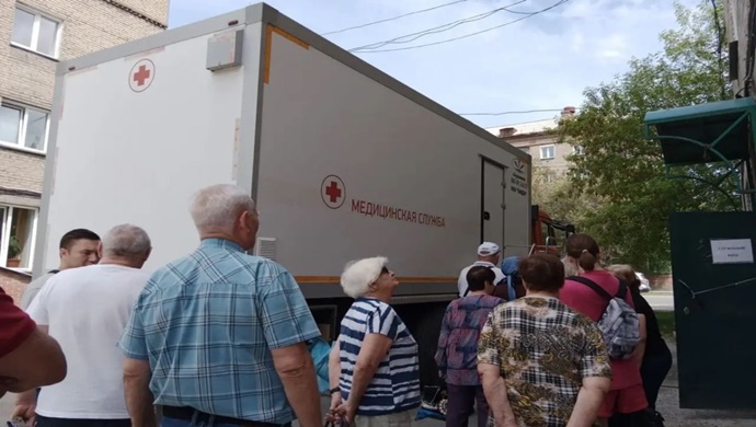 По инициативе «Единой России» в Новосибирске состоялась выездная диспансеризация жителей